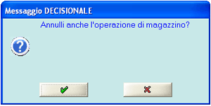 Contabilizzazione dal CPI: annullamento operazione