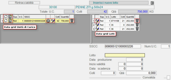 Window Rintracciabilit