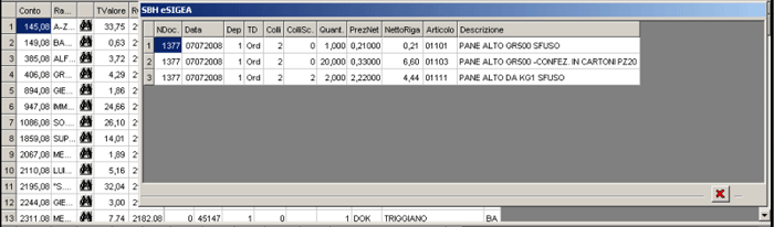 Redemption Beneficiari Inclusi ed Esclusi: window movimentazione Cliente