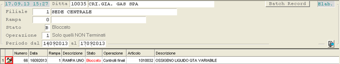 Sblocca Batch-Record