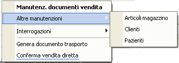 Funzioni accessibili con il tasto F9