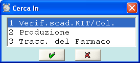 Window selezione Tipologia difformità