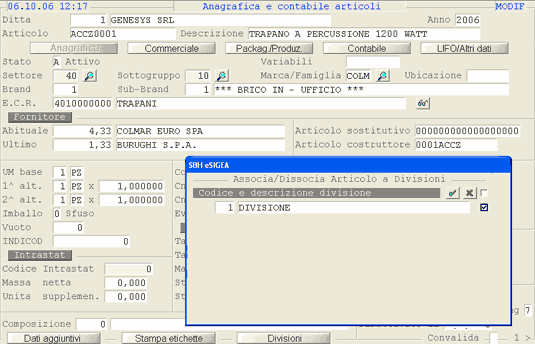 Messaggio decisionale