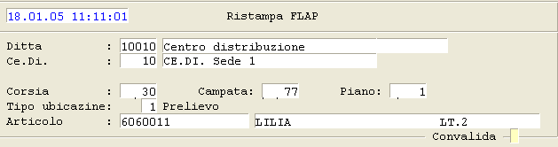 Ristampa FLAP