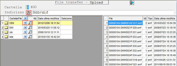 File Transfer - Upload