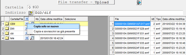File Transfer - Upload