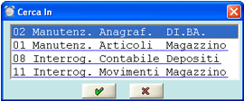 Funzione di Jump - tasto F9