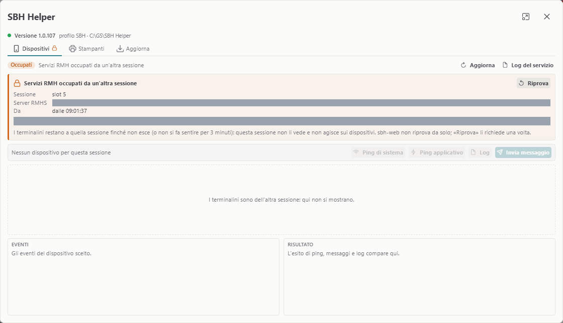 SBH Helper: Dispositivi